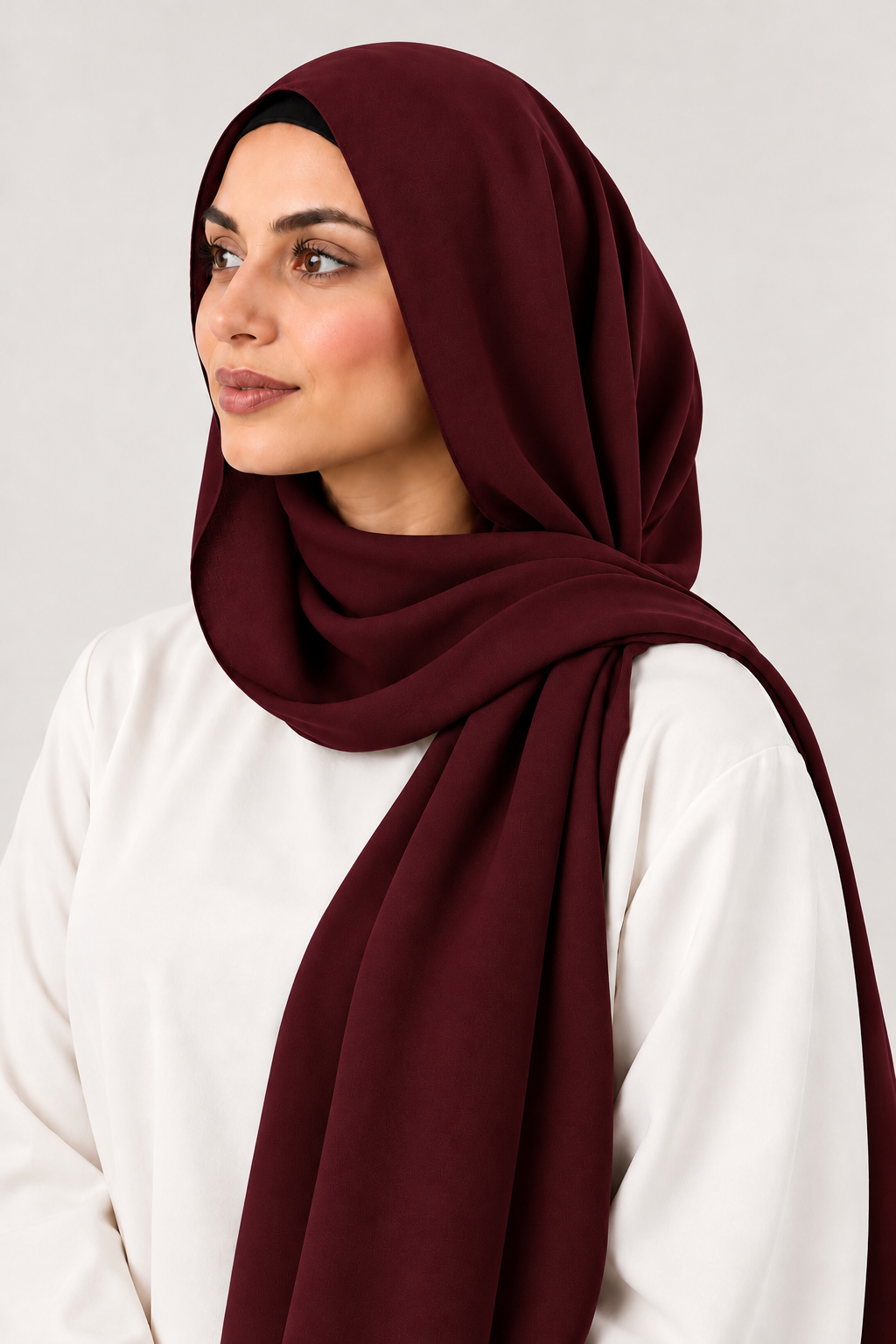 BURGUNDY SOLID MODAL