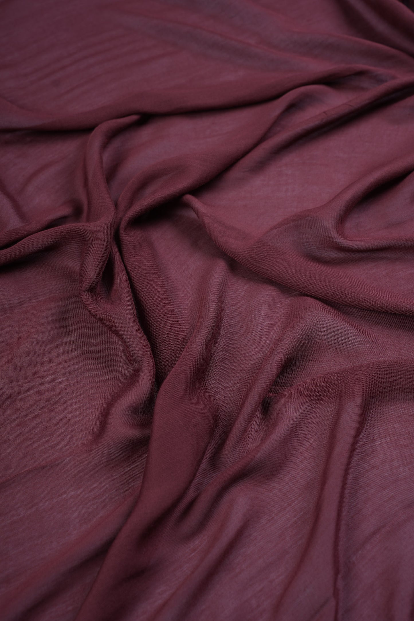 Dark Maroon Luxury Modal Hijab