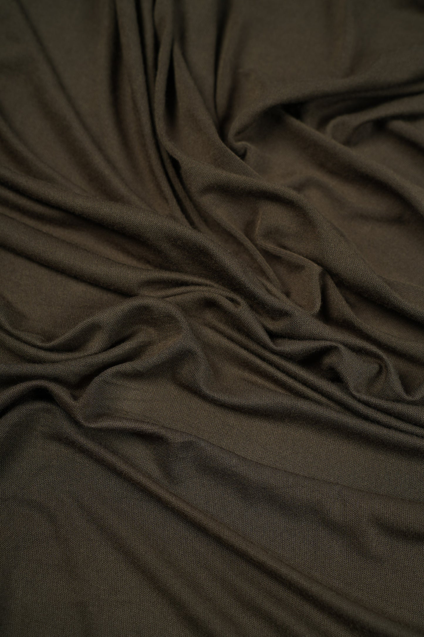 Olive Green Premium Jersey Hijab