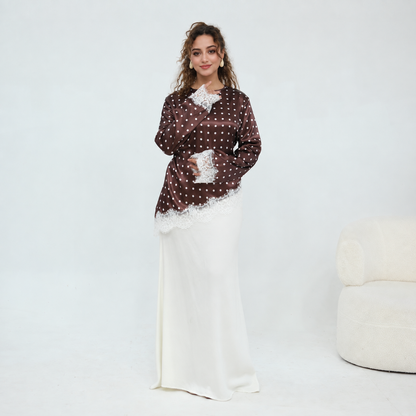 BROWN POLKA DOT