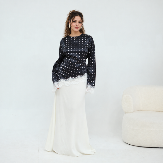 BLACK POLKA DOT