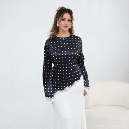 BLACK POLKA DOT