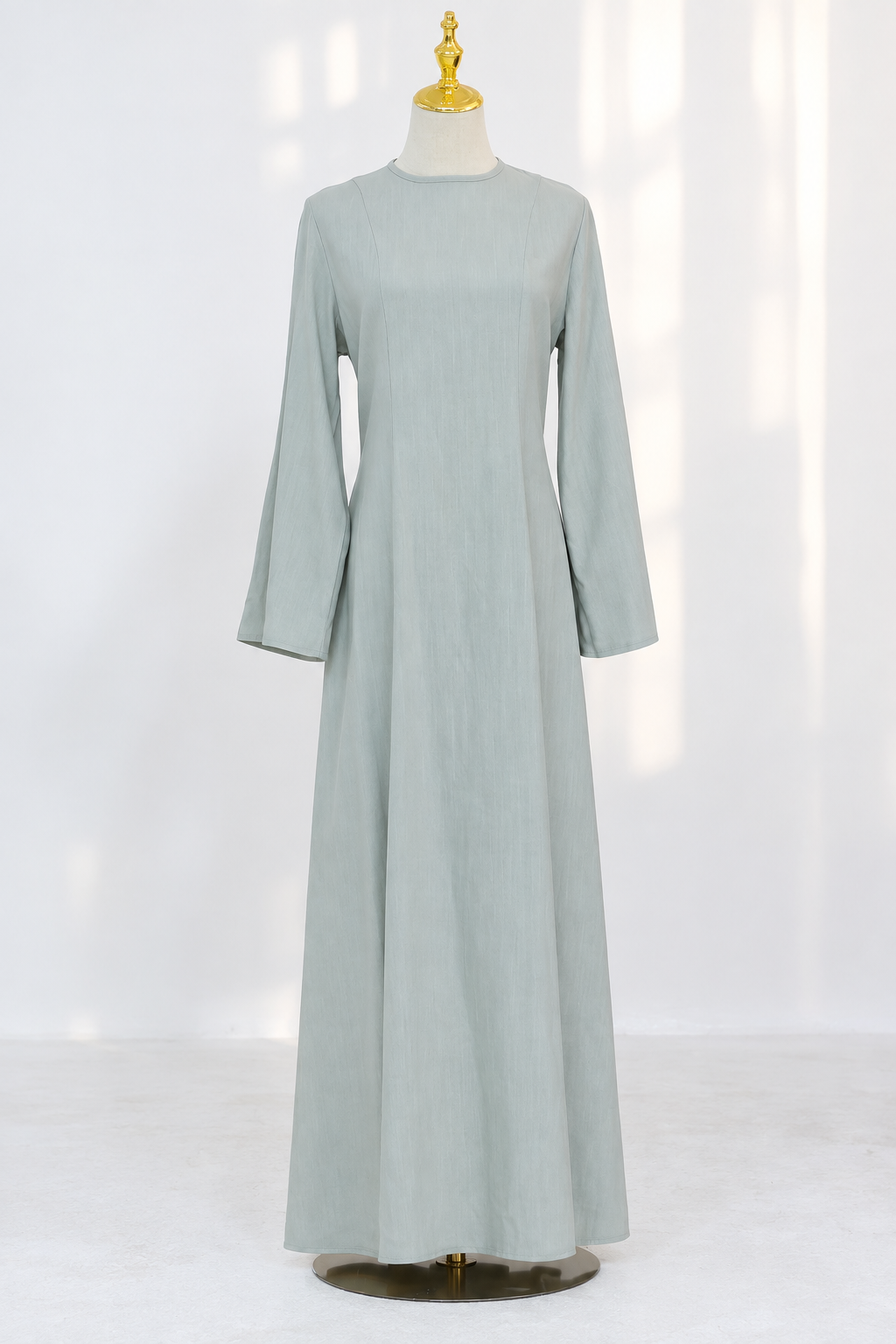 THE ELARA DRESS - SOFT SAGE