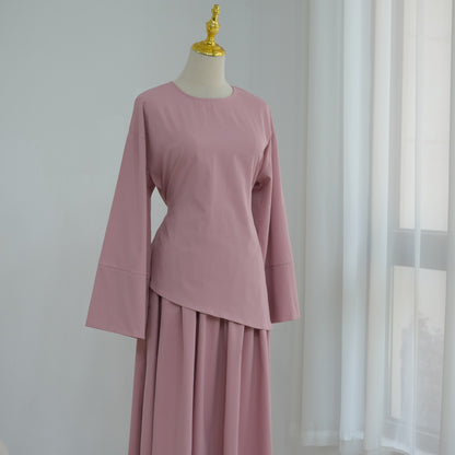 NOURA PINK SKIRT SET