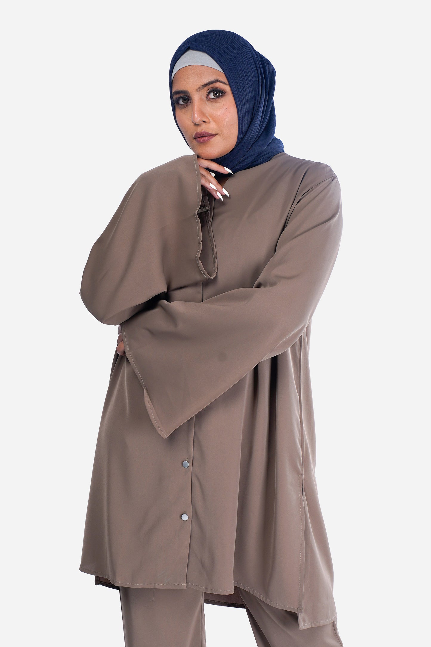 The Arisa Dusty Taupe Co-ord Set