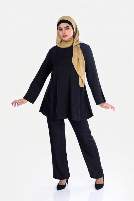 Black Elara Cod Set : With Belt