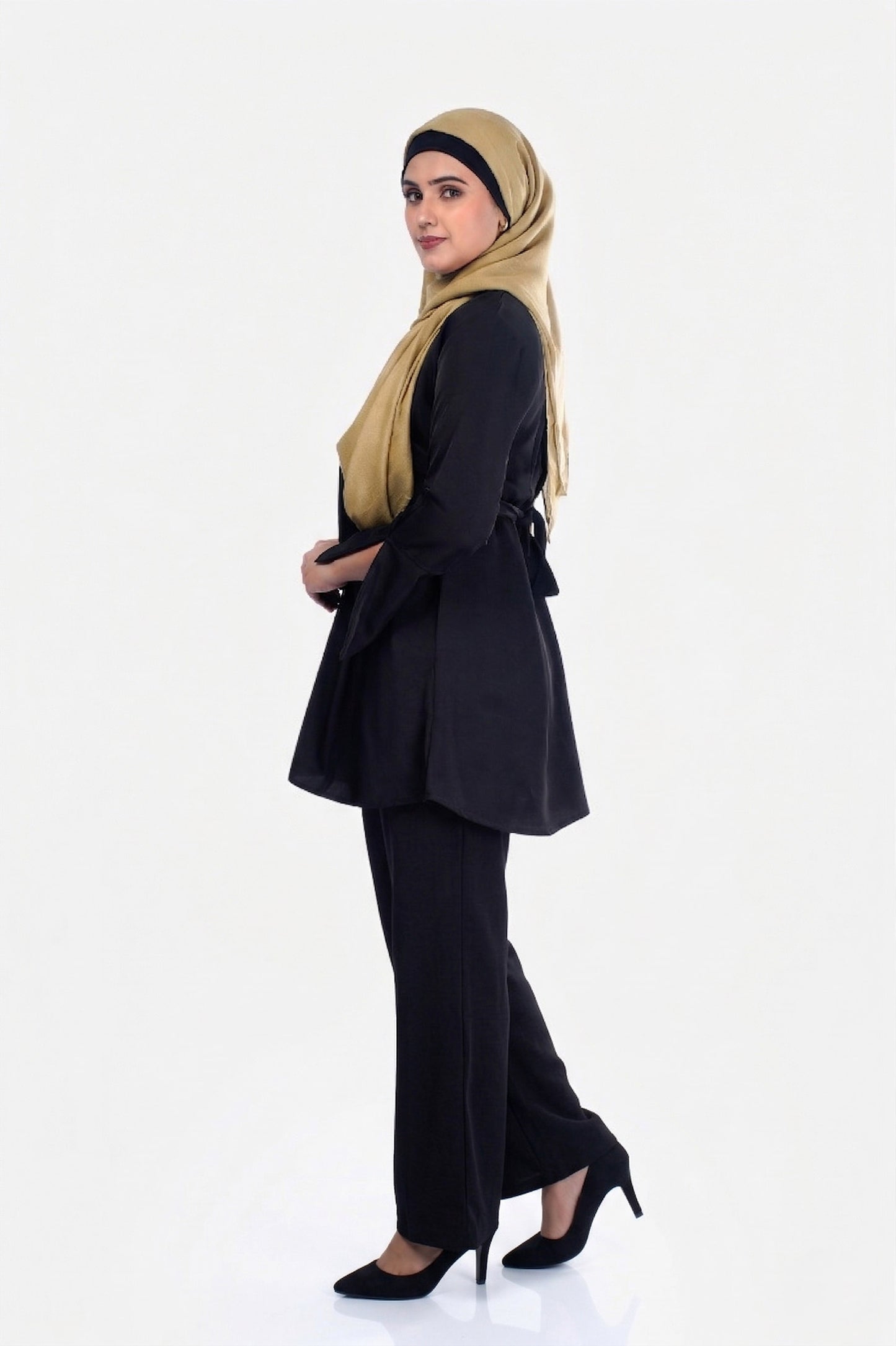 Black Elara Cod Set : With Belt