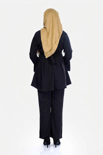 Black Elara Cod Set : With Belt