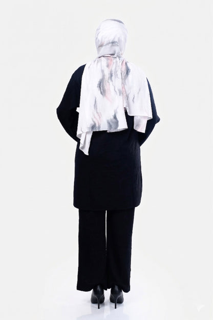 Black Luxe Ribbed Co-ord Set