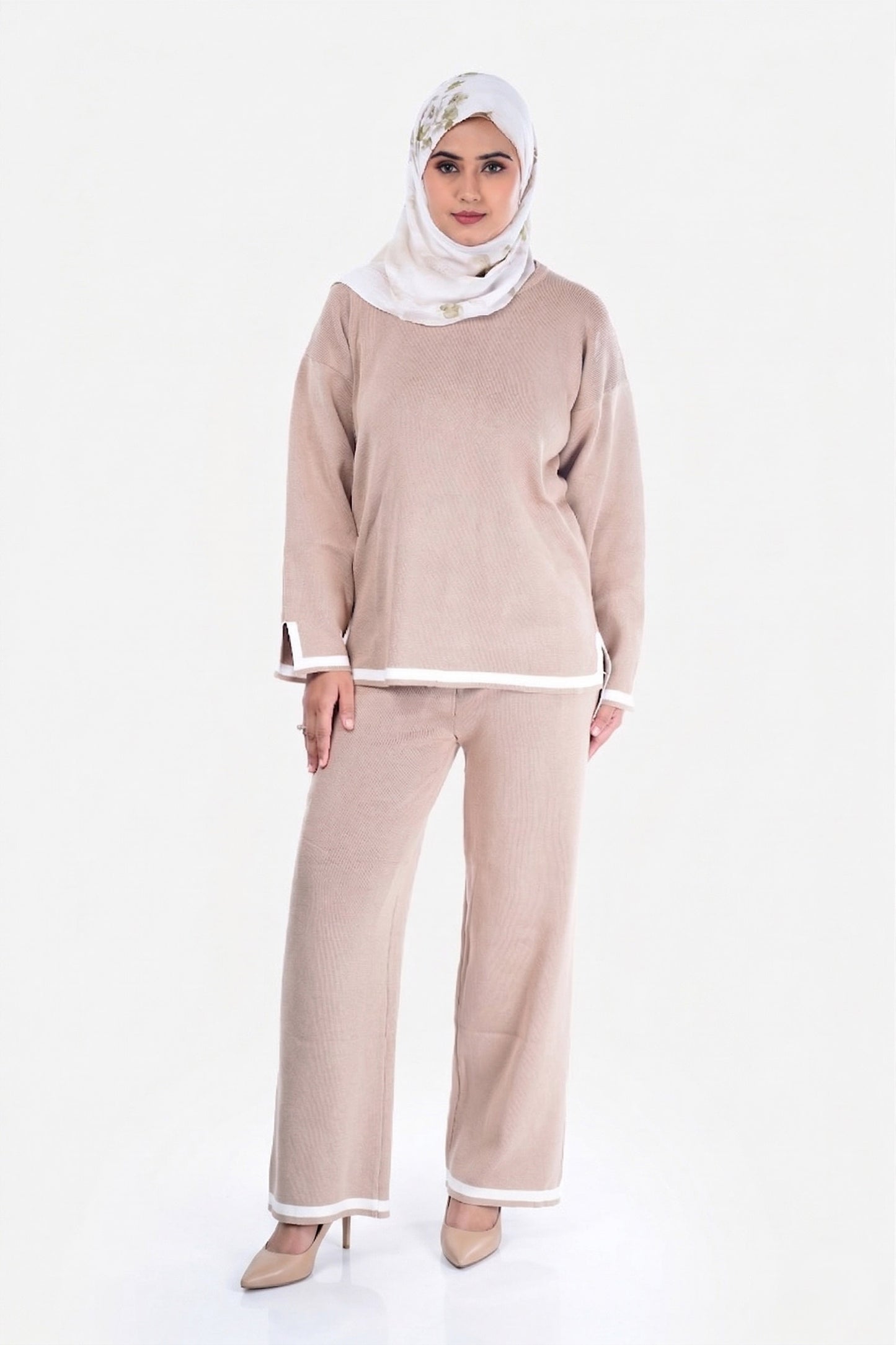 Mocha Pink Nyra Everyday Co-ord Set