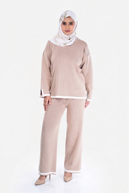 Mocha Pink Nyra Everyday Co-ord Set