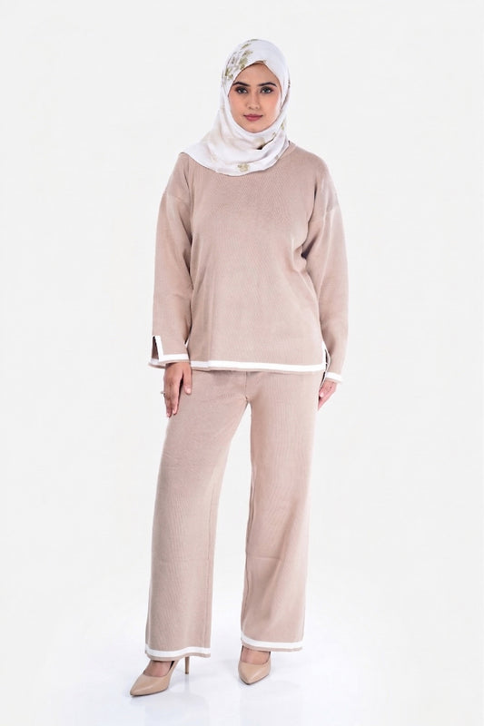 Mocha Pink Nyra Everyday Co-ord Set