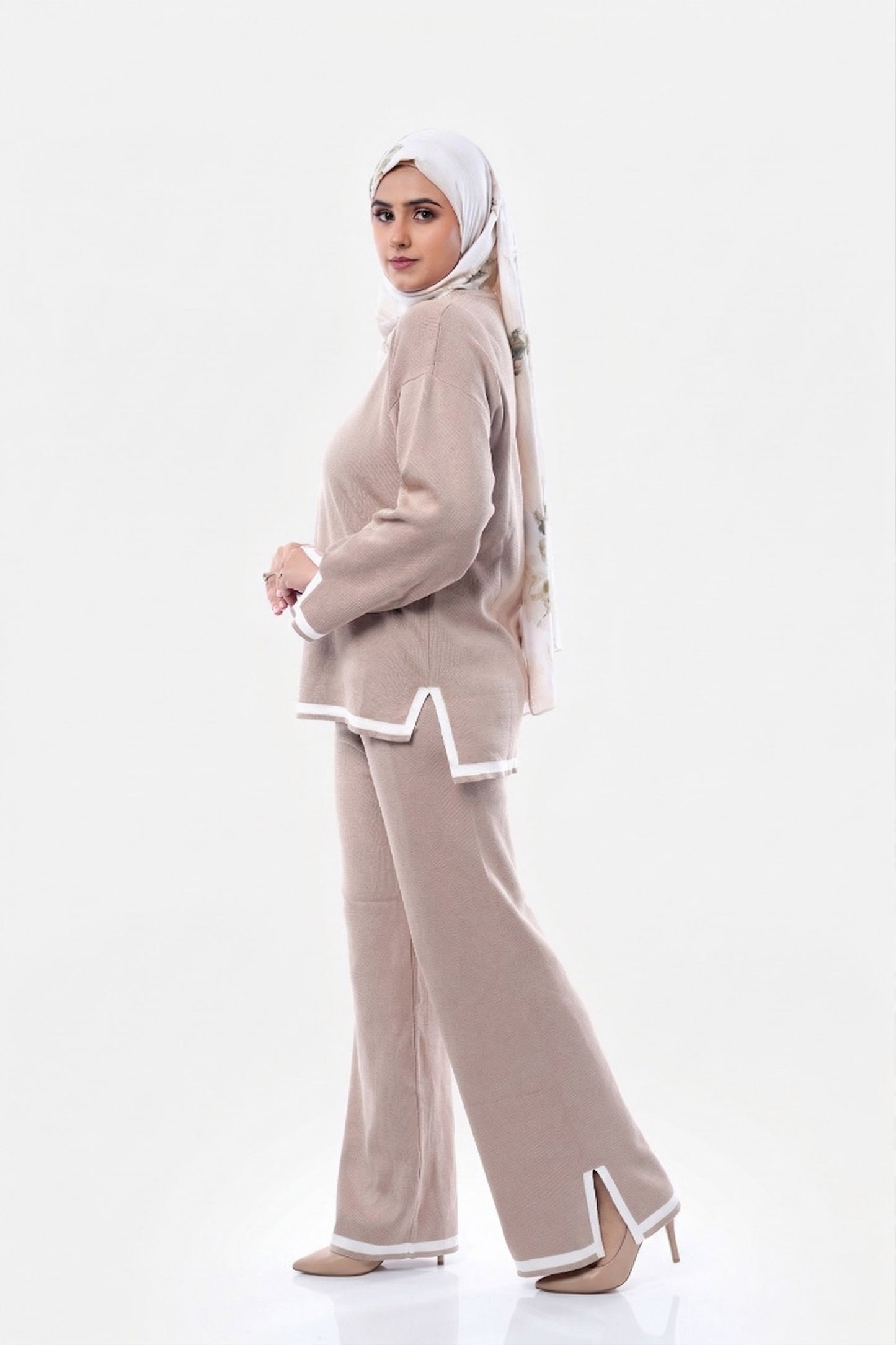 Mocha Pink Nyra Everyday Co-ord Set