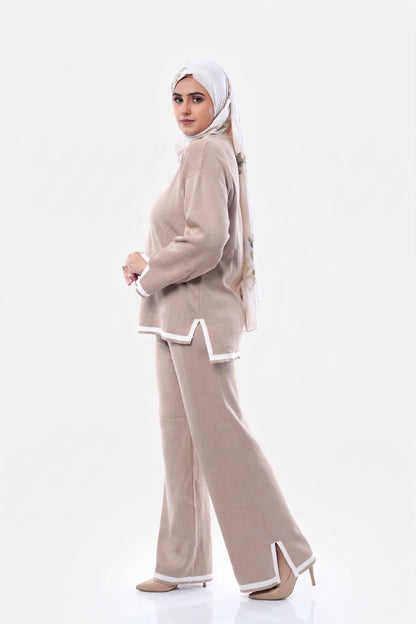 Mocha Pink Nyra Everyday Co-ord Set