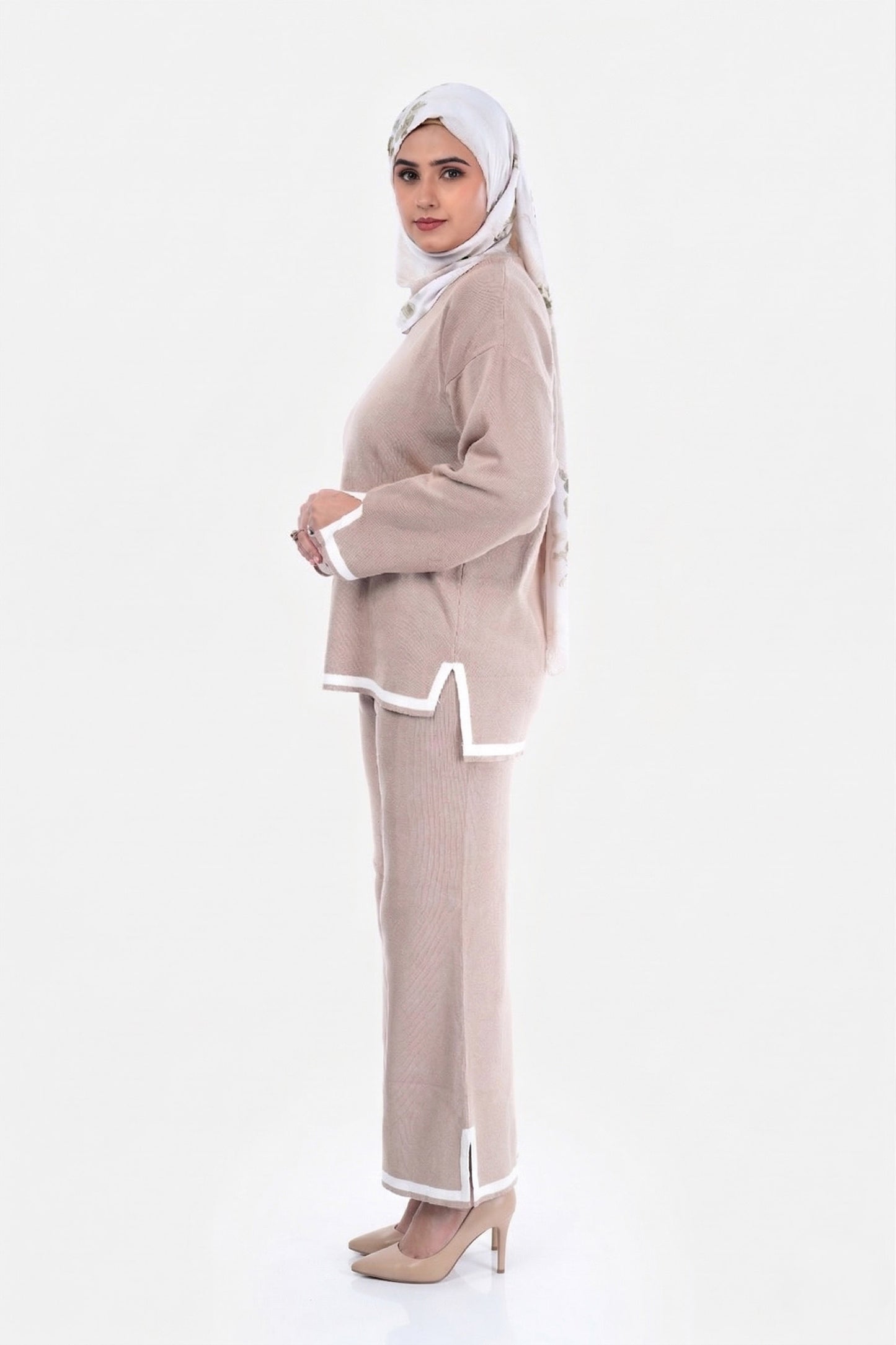 Mocha Pink Nyra Everyday Co-ord Set