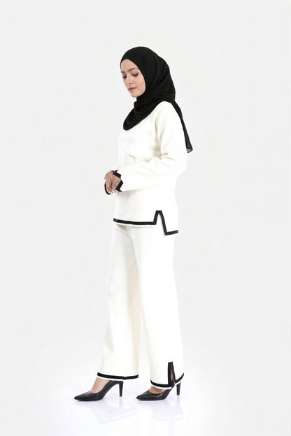 Ivory Cream Nyra Everyday Co-ord Set