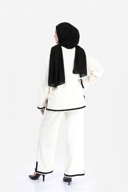 Ivory Cream Nyra Everyday Co-ord Set