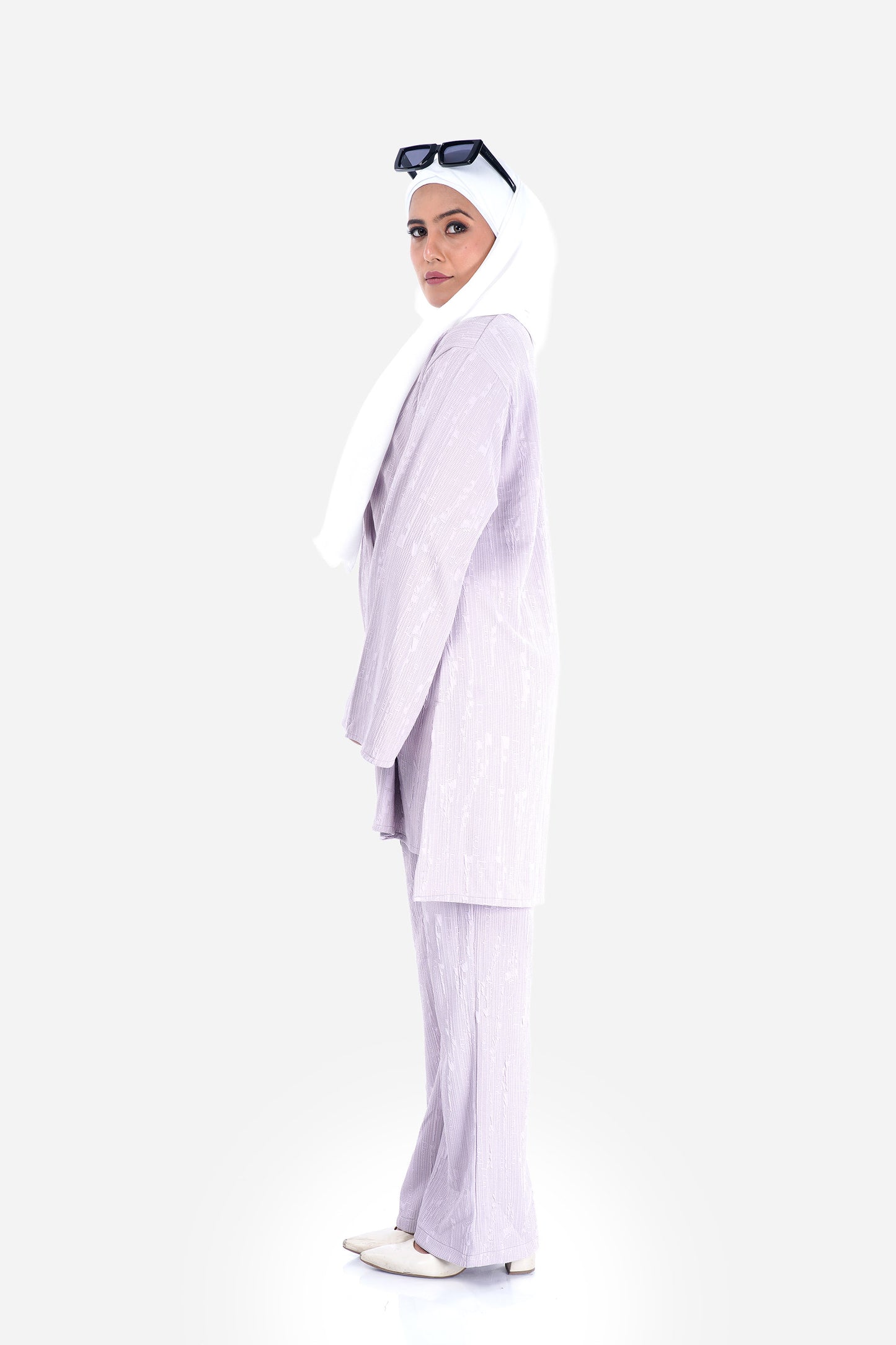 Purple Dust Luxe Ribbed Co-ord Set