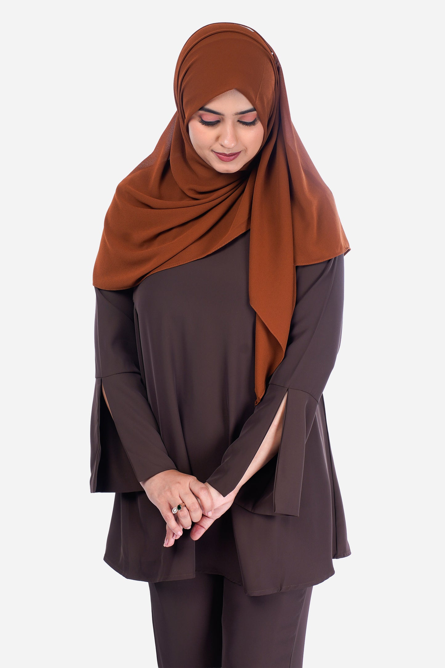 Expresso Brown Elara Cod Set : With Belt