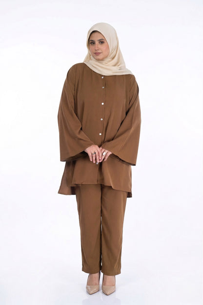 The Arisa Brown Co-ord Set
