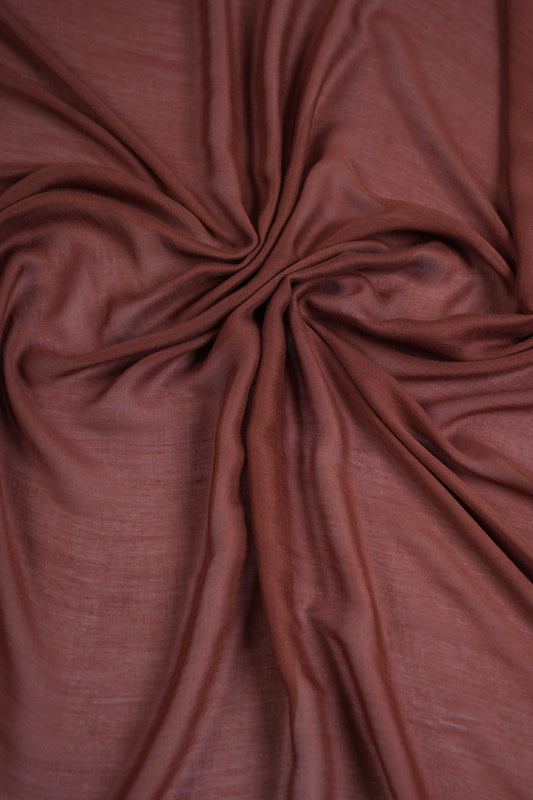Brick Luxury Modal Hijab