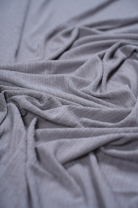 Grey Jersey Cornskin Hijab – 2 Meter