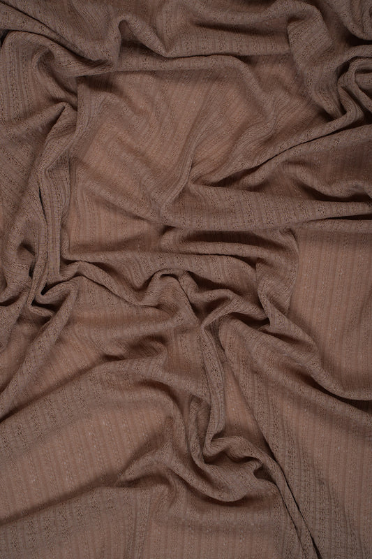 Nude Brown Jersey Cornskin Hijab – 2 Meter