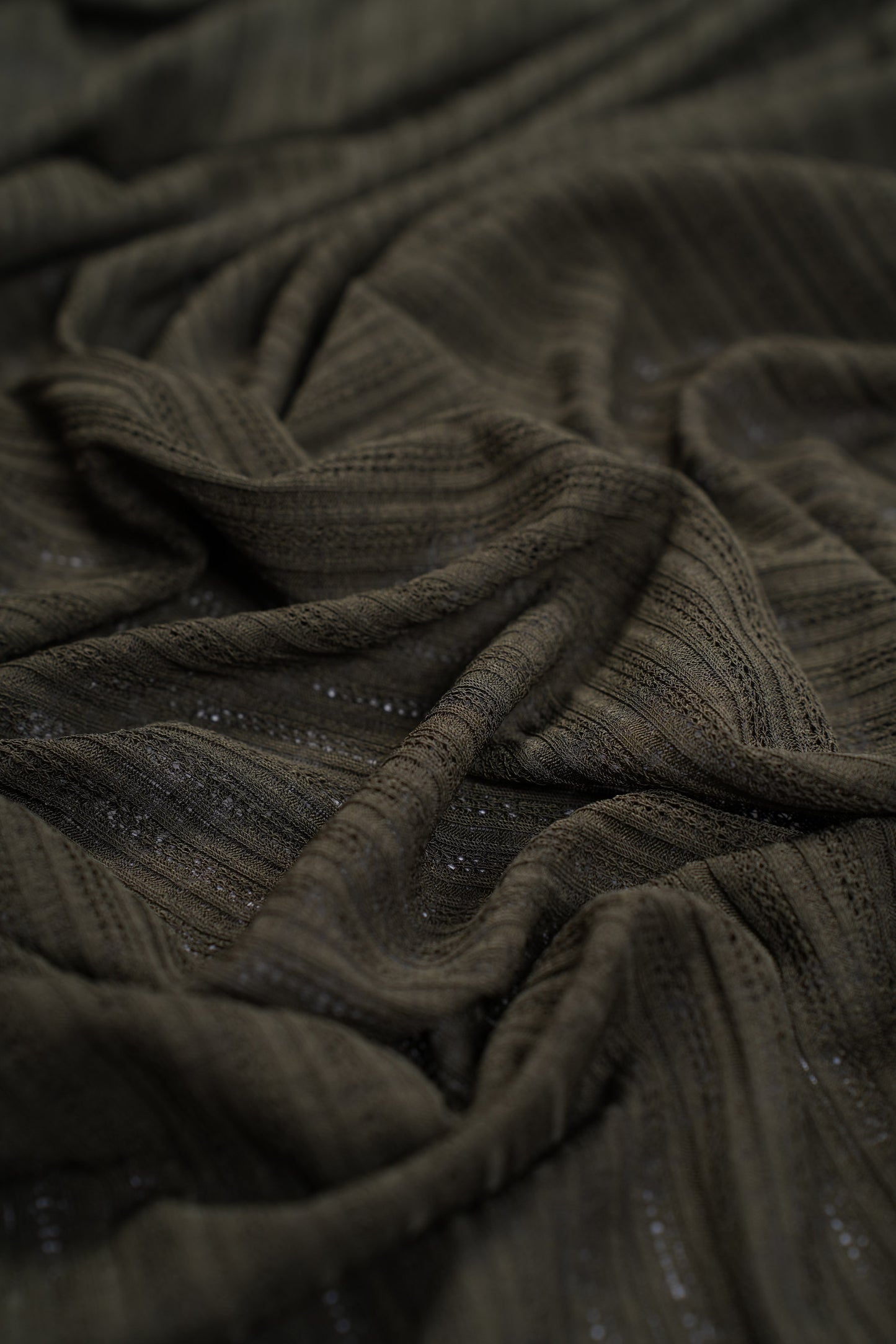 Olive Green Jersey Cornskin Hijab – 2 Meter