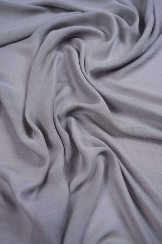 Silver Grey Luxury Modal Hijab