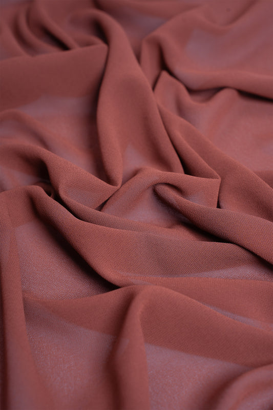 Vintage Berry Premium Heavy Chiffon Hijab