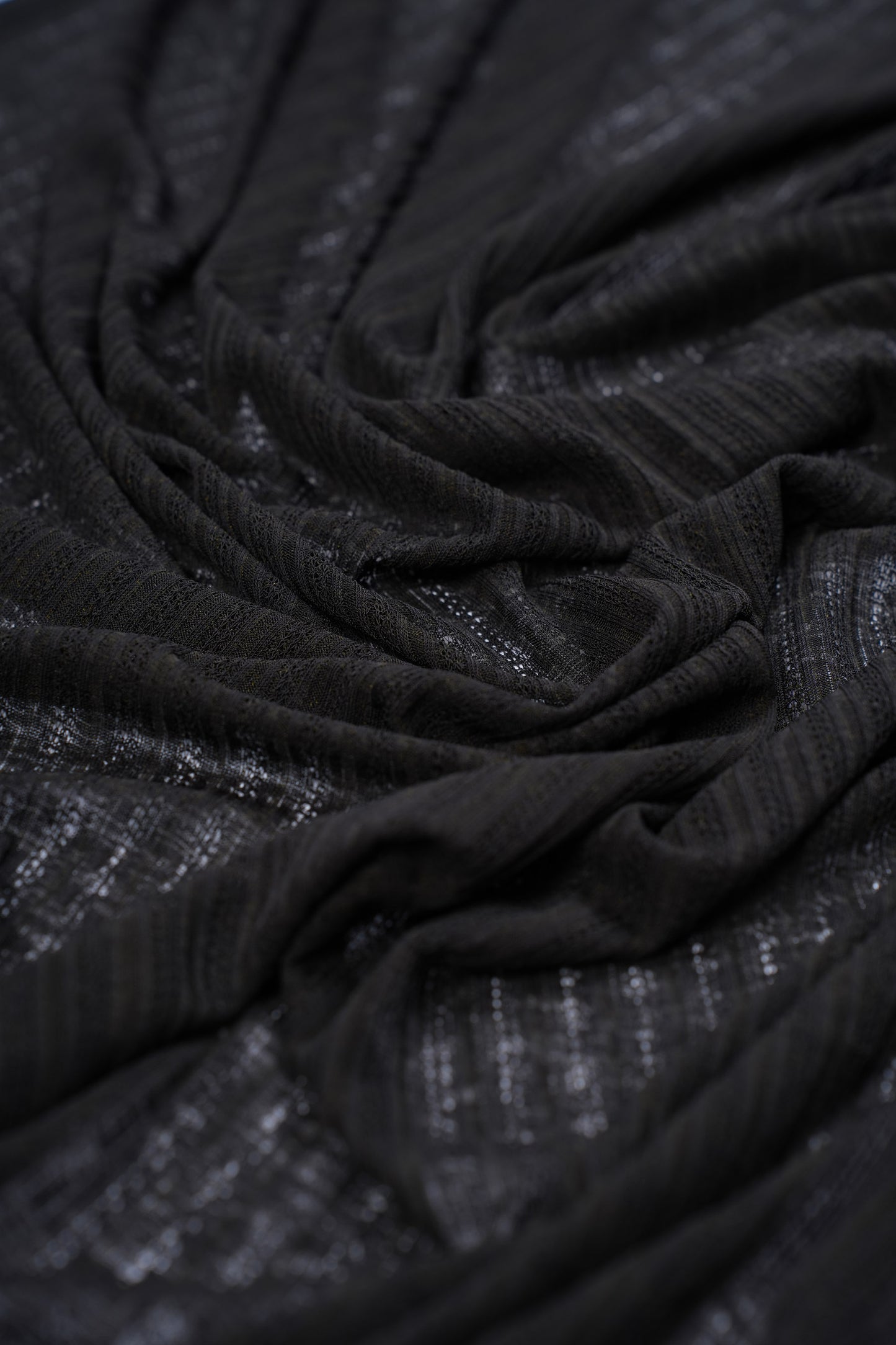 Black Jersey Cornskin Hijab – 2 Meter