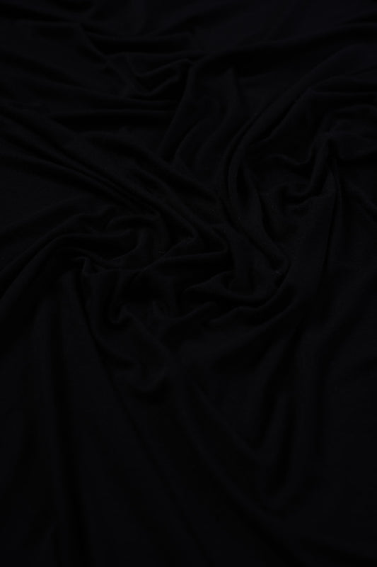 Black Premium Jersey Hijab