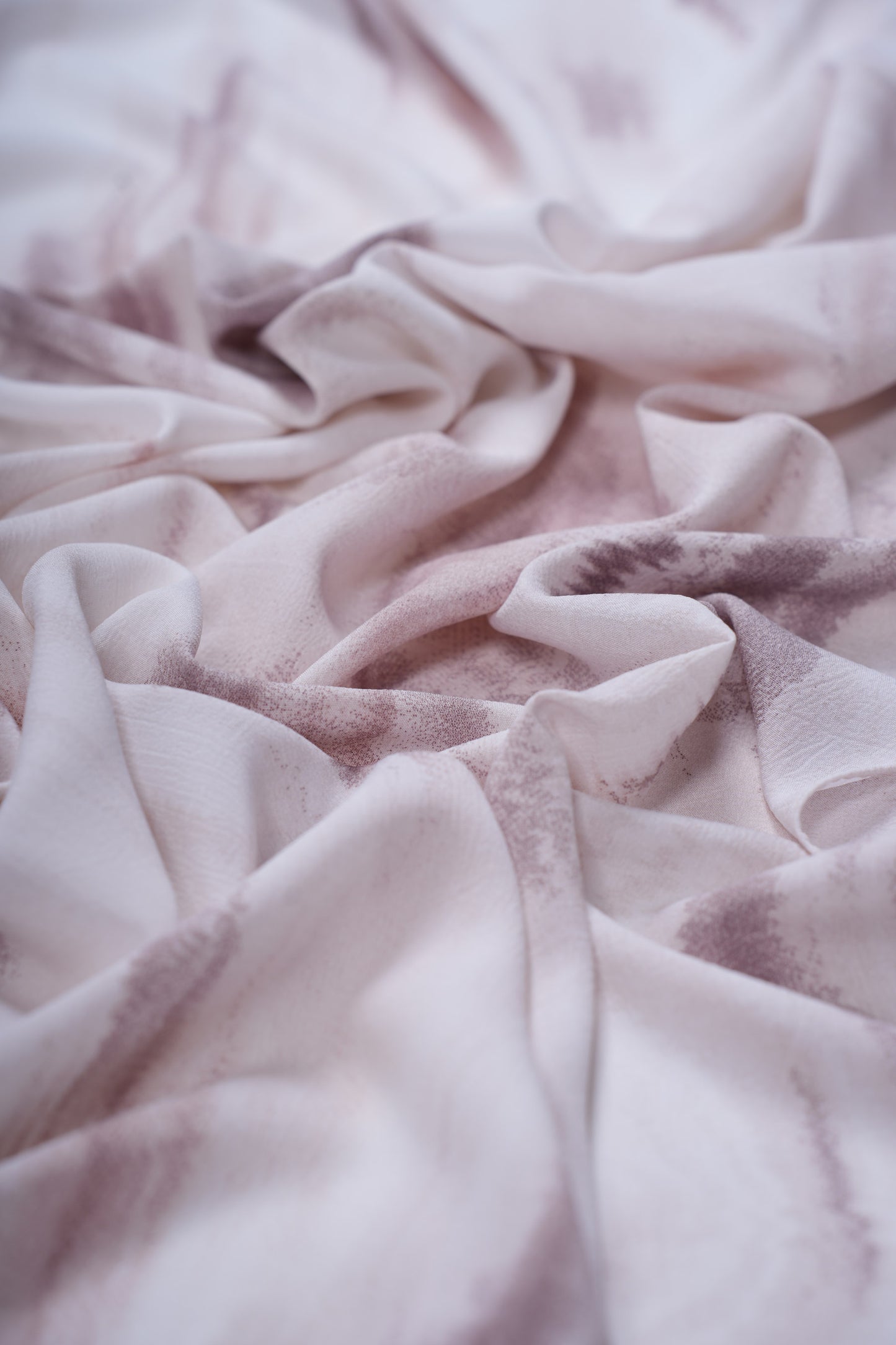 Muted Dune Luxury Printed Chiffon Hijab