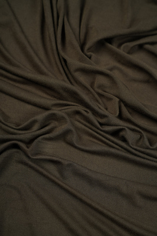 Olive Green Premium Jersey Hijab
