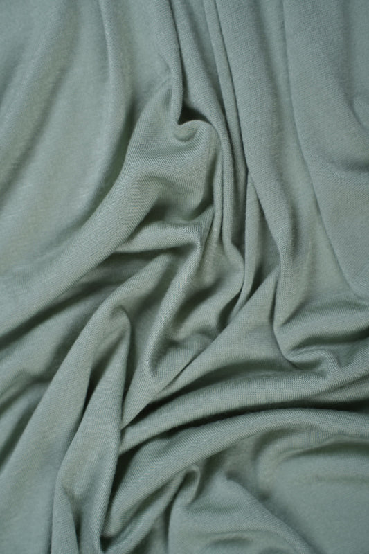 Pastel Green Premium Jersey Hijab